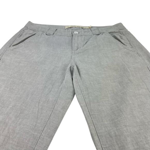 ANTHROPOLOGIE Daughters of the Liberation 4 Linen Women's Wide Leg Trousers - Picture 3 of 12